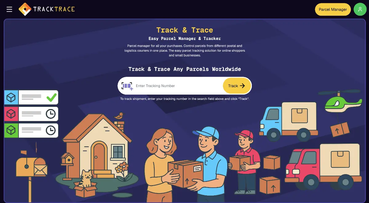 Track & Trace - Screenshot 1