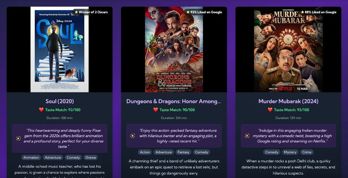 Cineman AI - Screenshot 1