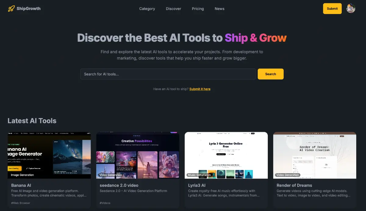 ShipGrowth - Screenshot 1