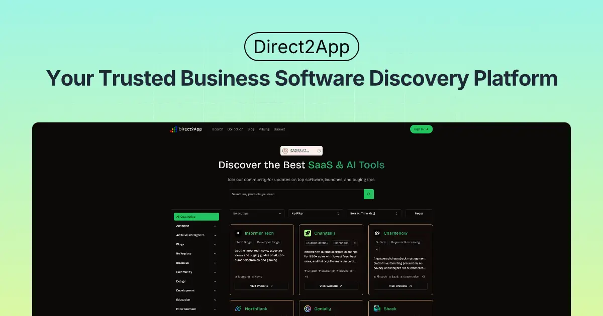 Direct2App - Screenshot 1