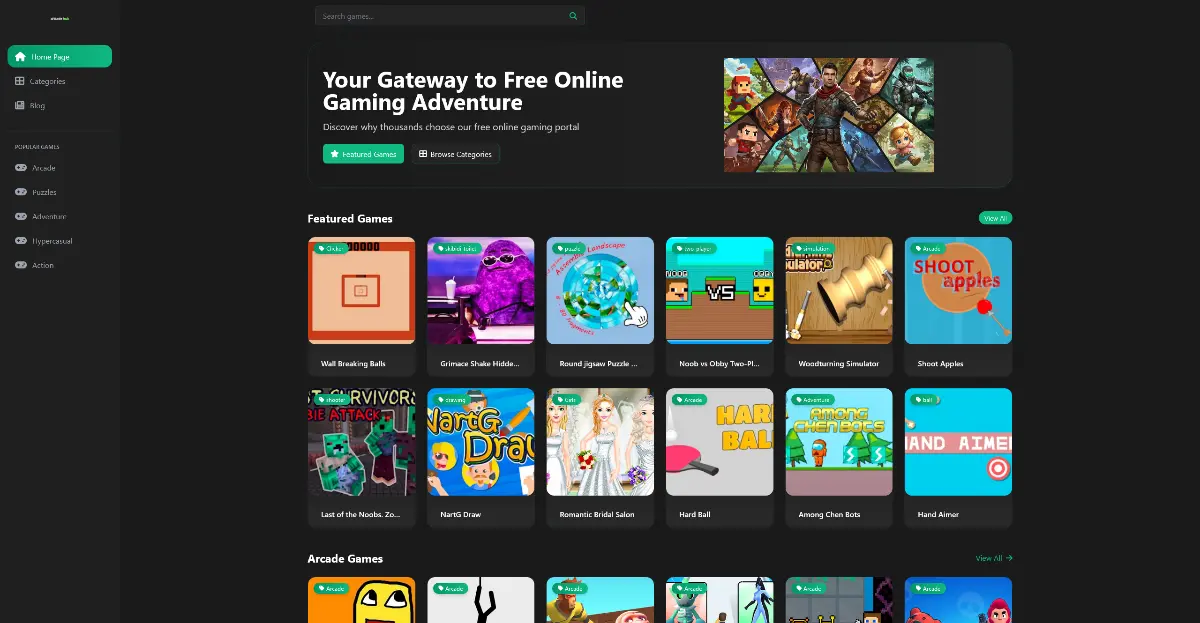 Arcade Hub - Screenshot 3