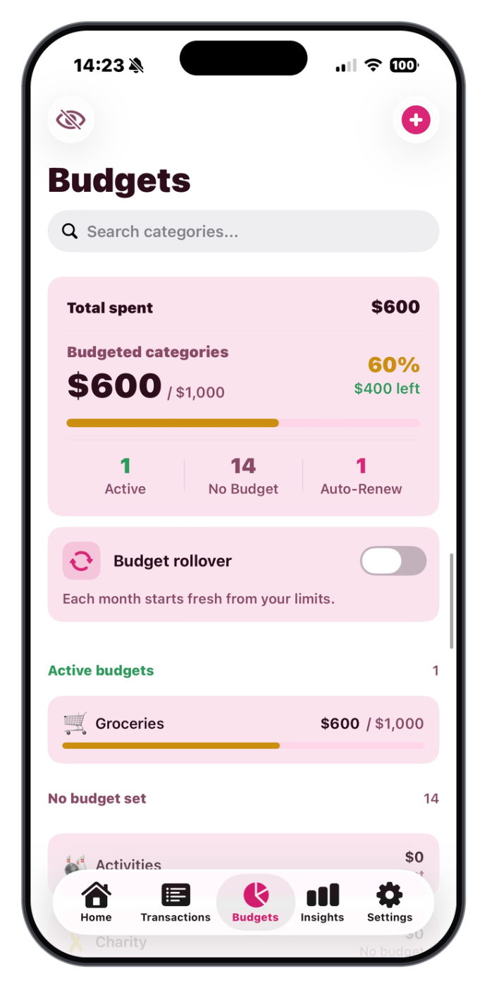 TYM - Track Your Money - Screenshot 4