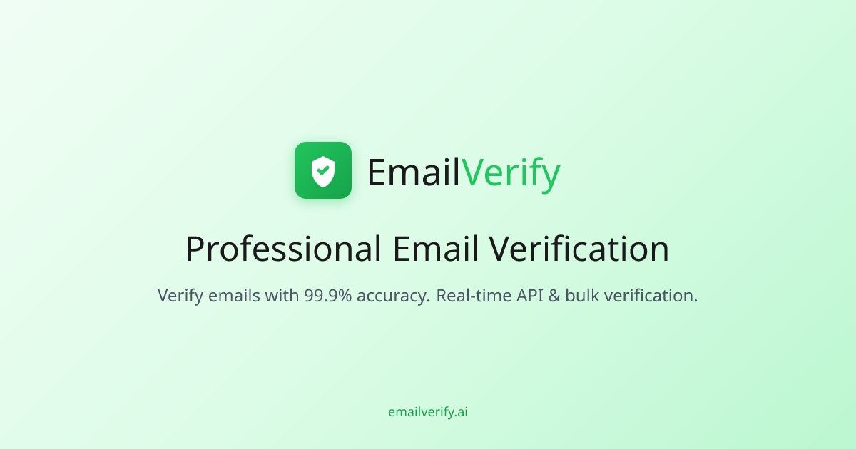 EmailVerify.ai - Screenshot 1