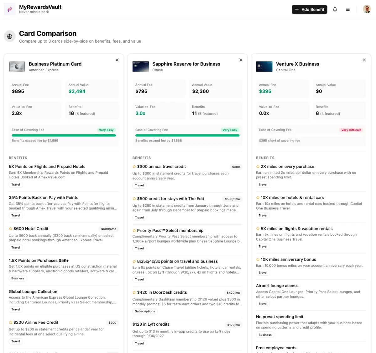 MyRewardsVault - Screenshot 3