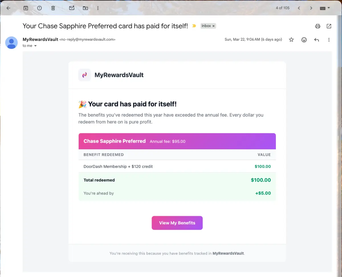 MyRewardsVault - Screenshot 4