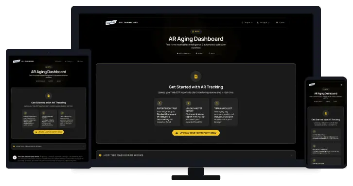 SkyLimit AR Aging Dashboard - Screenshot 1