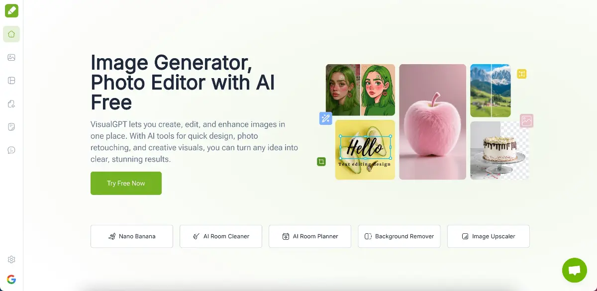 Free AI Image Generator, Editor & Design Onli - Screenshot 1