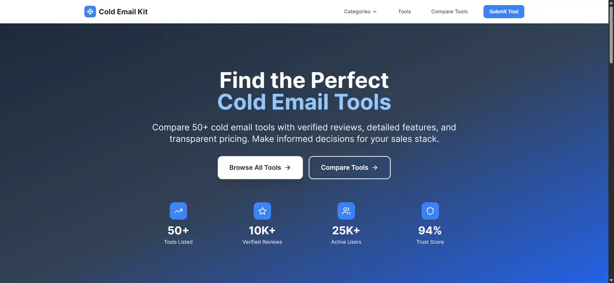 Cold Email Kit - Screenshot 1