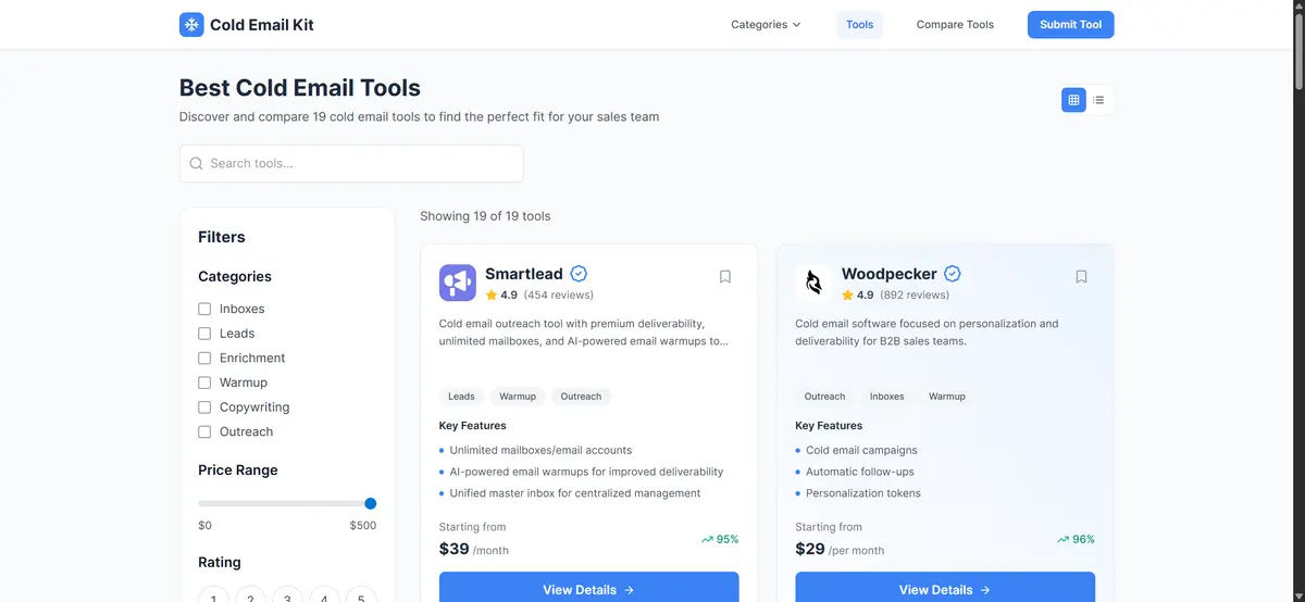 Cold Email Kit - Screenshot 2