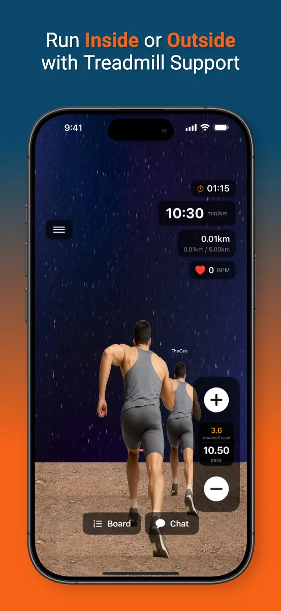 RunTogether: Live Virtual Runs - Screenshot 2