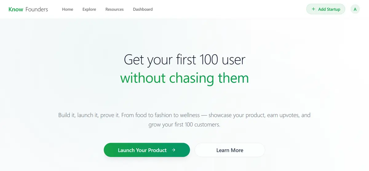 KnowFounders - Screenshot 1