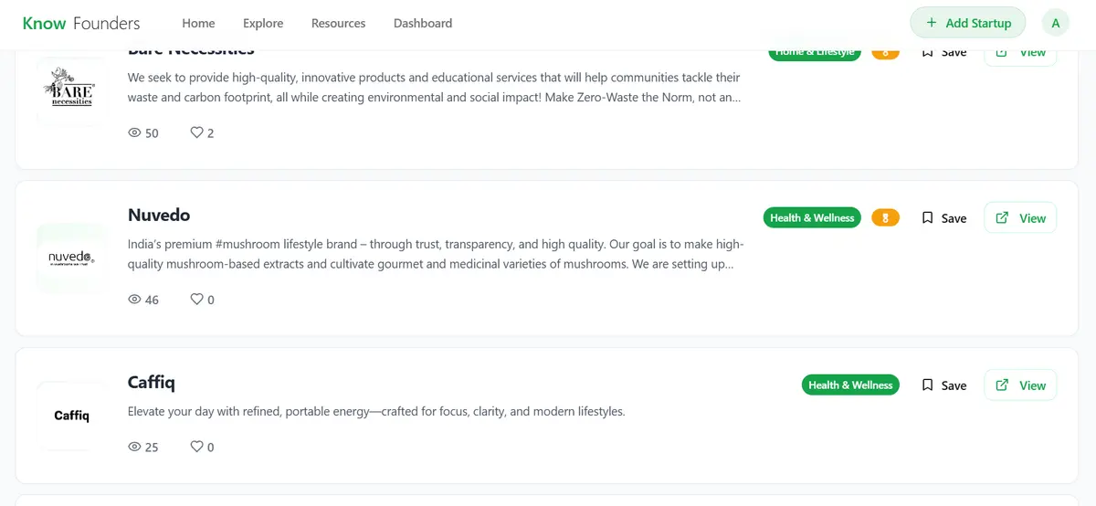 KnowFounders - Screenshot 3
