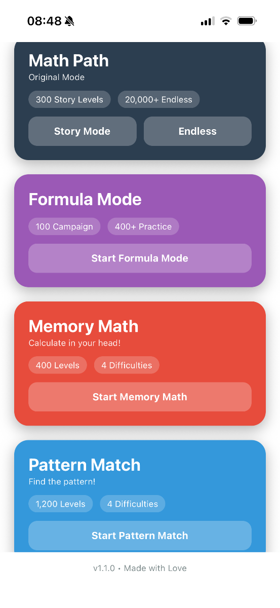 Luku Math - Screenshot 1