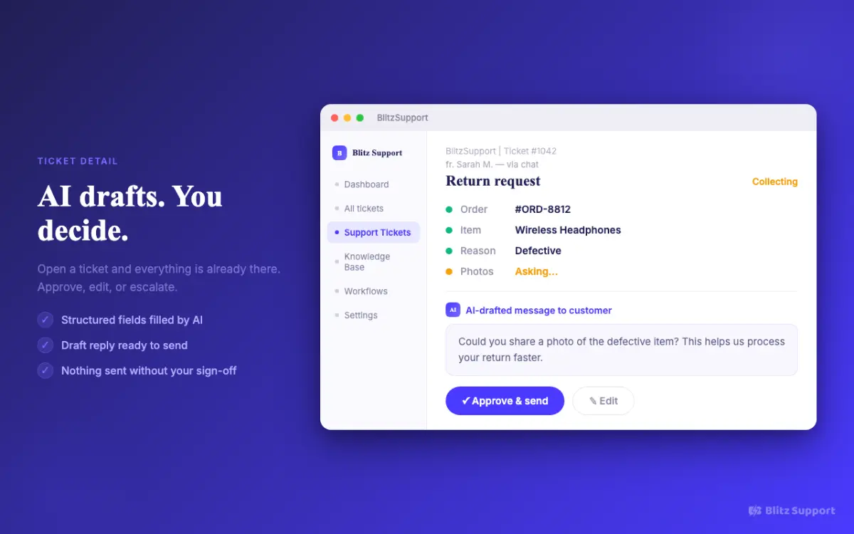 BlitzSupport - Screenshot 3
