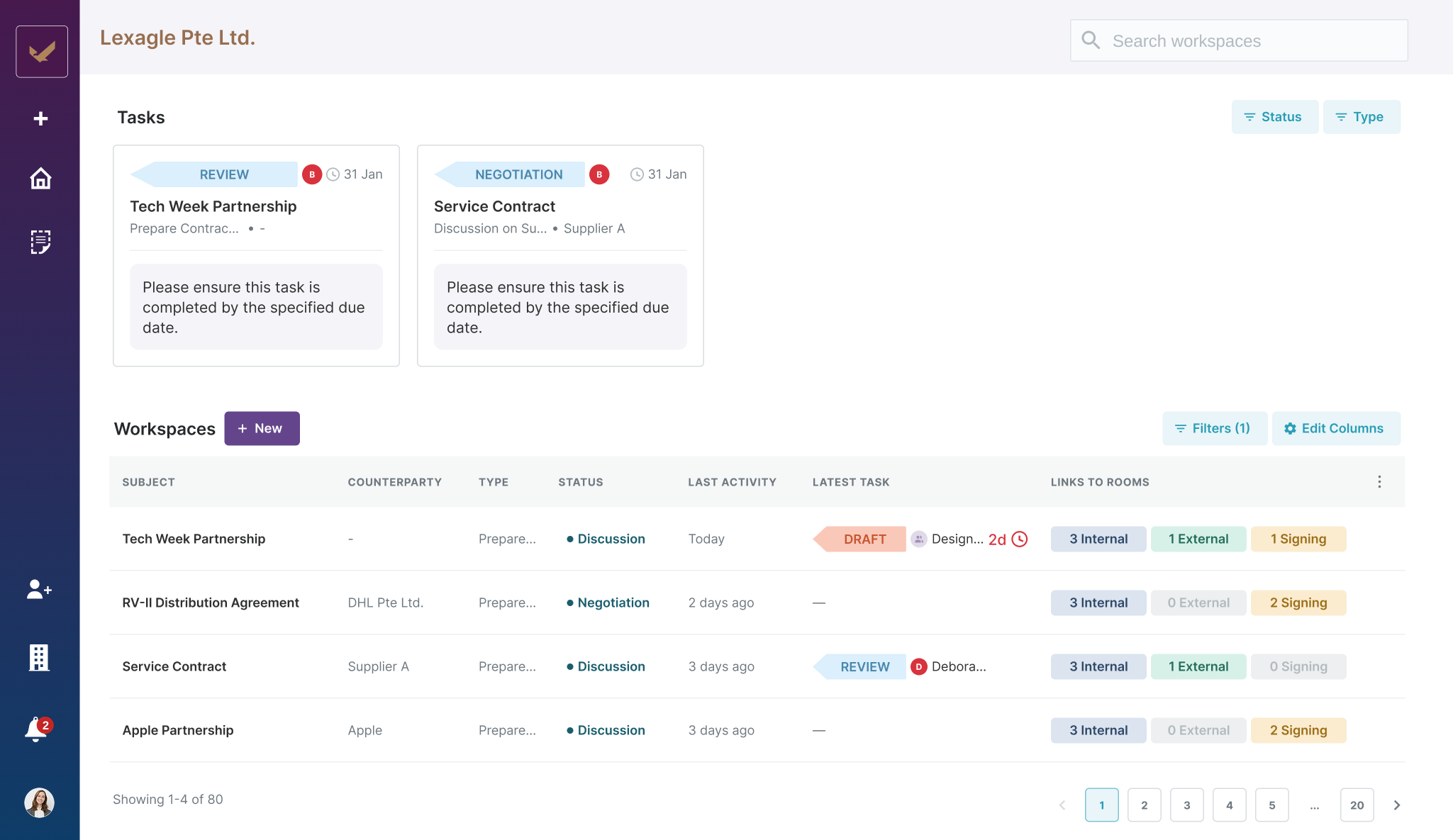 Lexagle - Screenshot 1