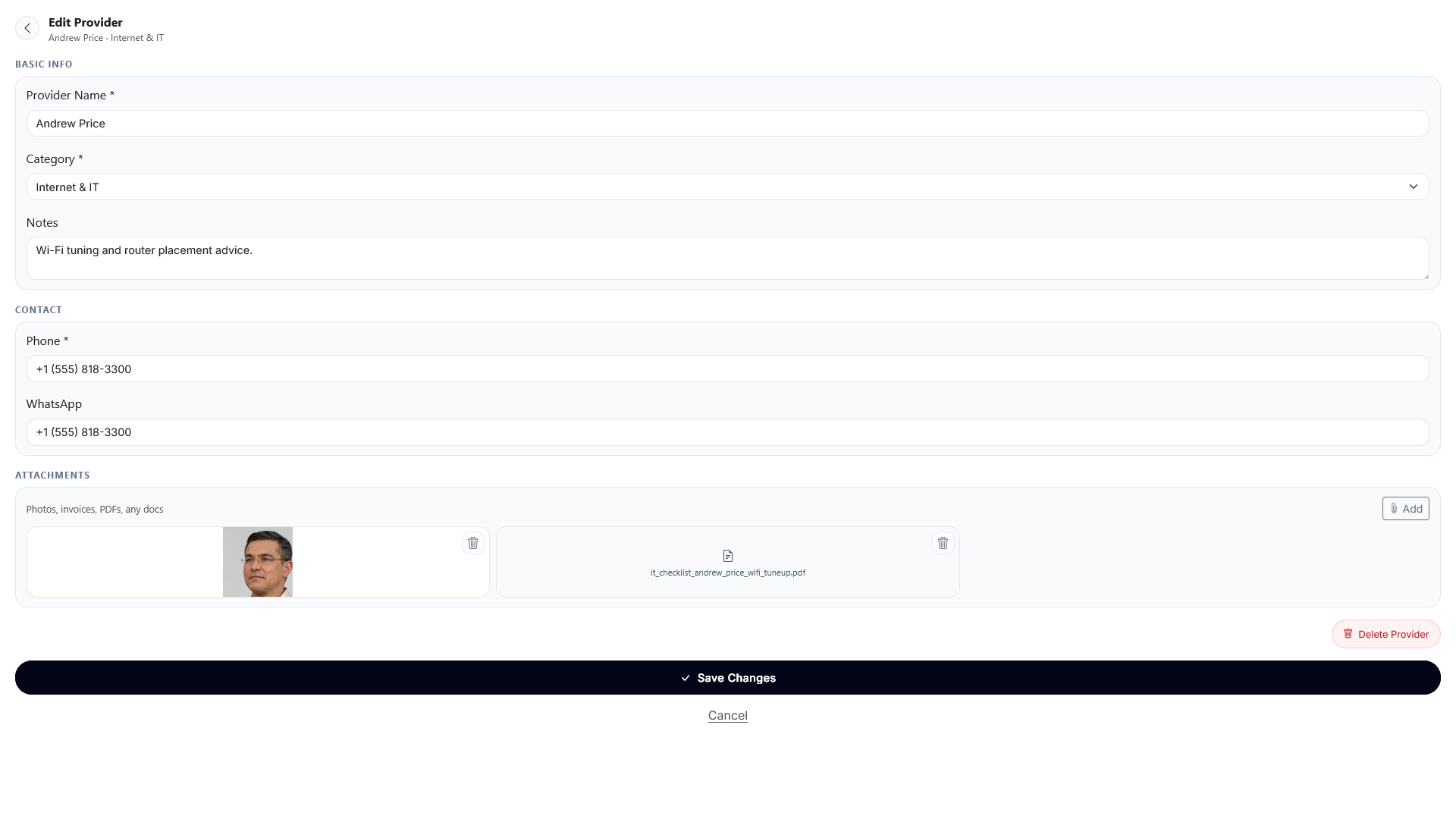 WhoFixedIt - Screenshot 4