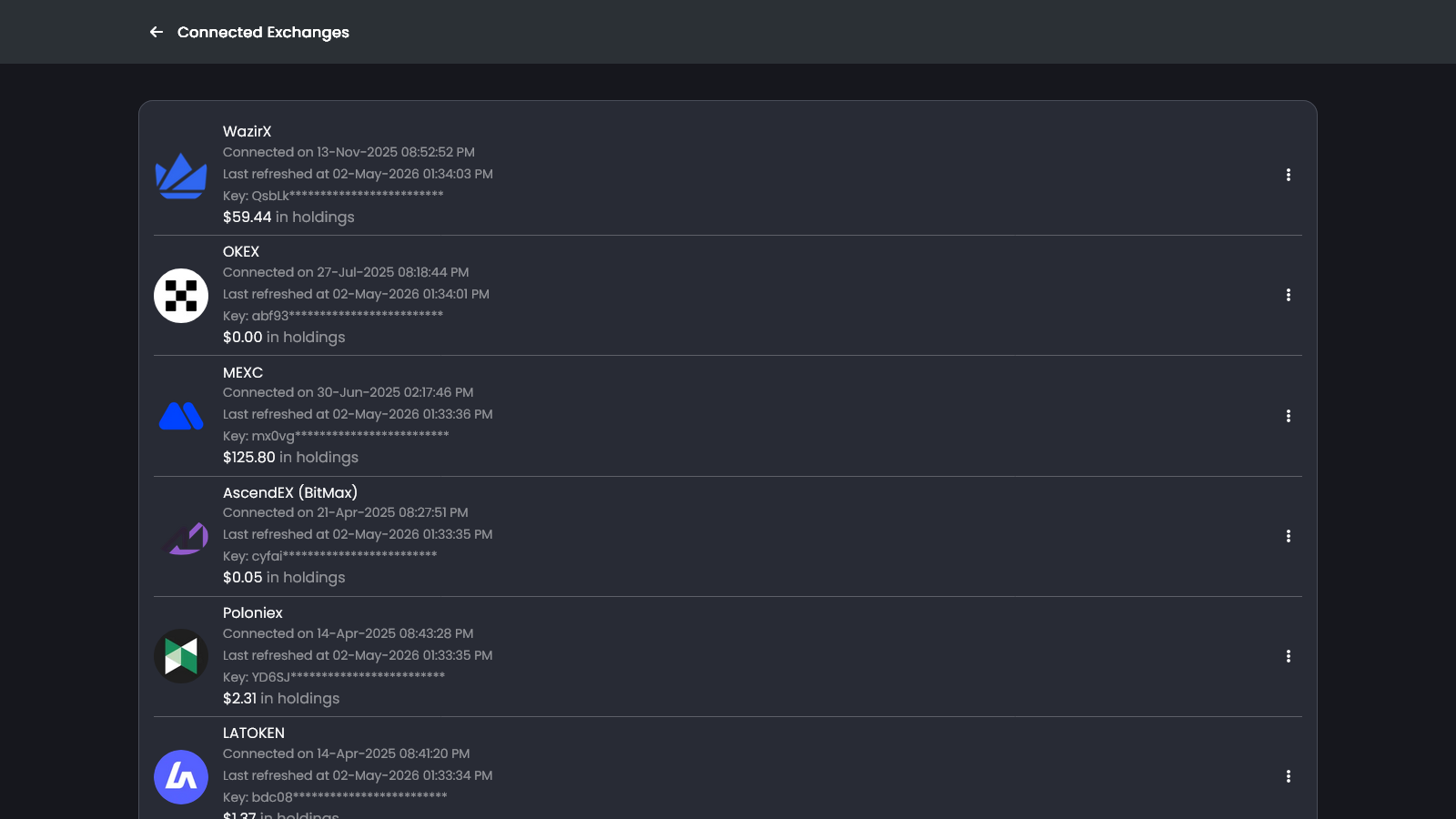 CoinSyncer - Screenshot 2