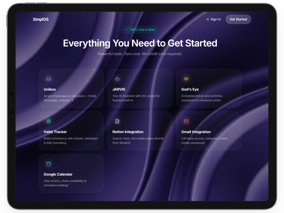 Simpl OS - Screenshot 2