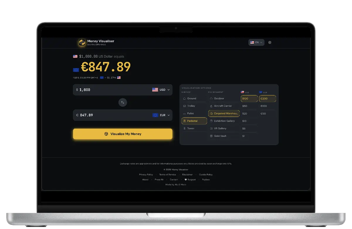 Money Visualiser - Screenshot 1