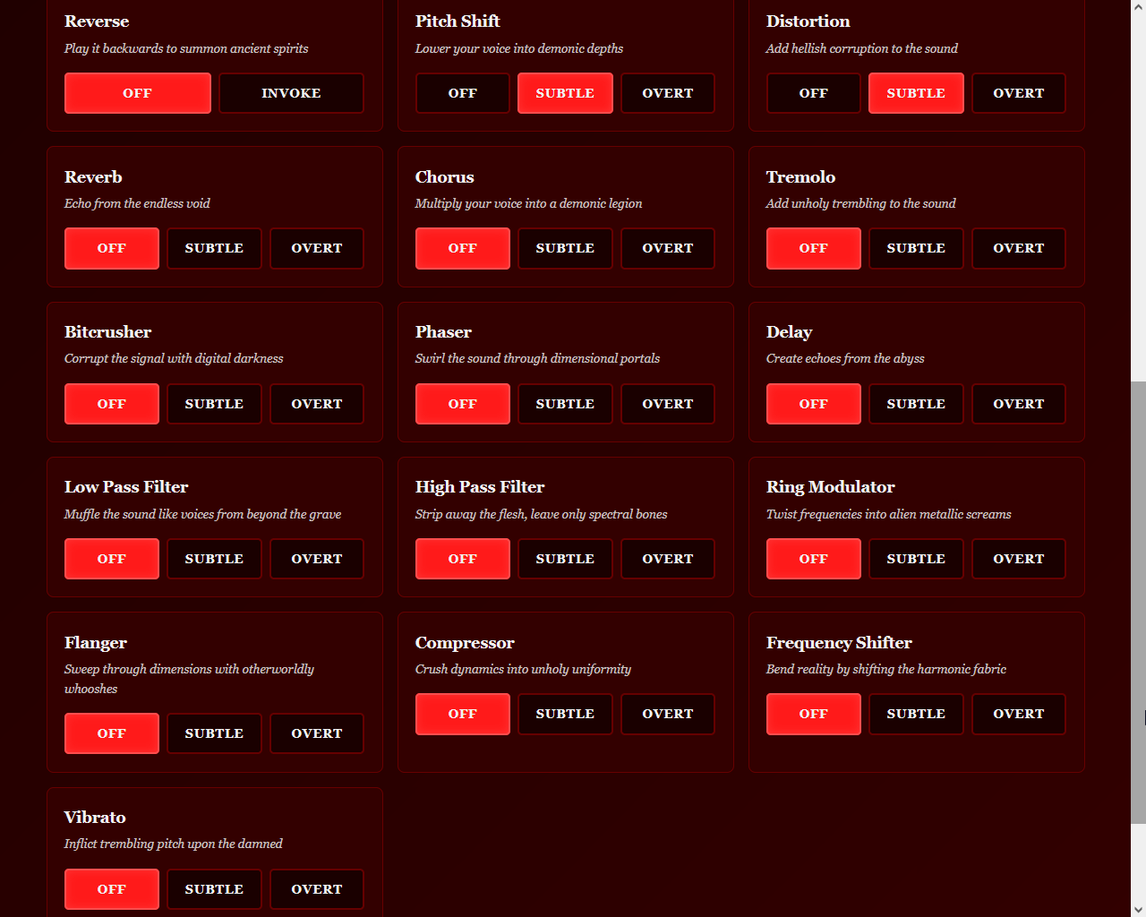 Audio Satanifier 666 - Screenshot 3