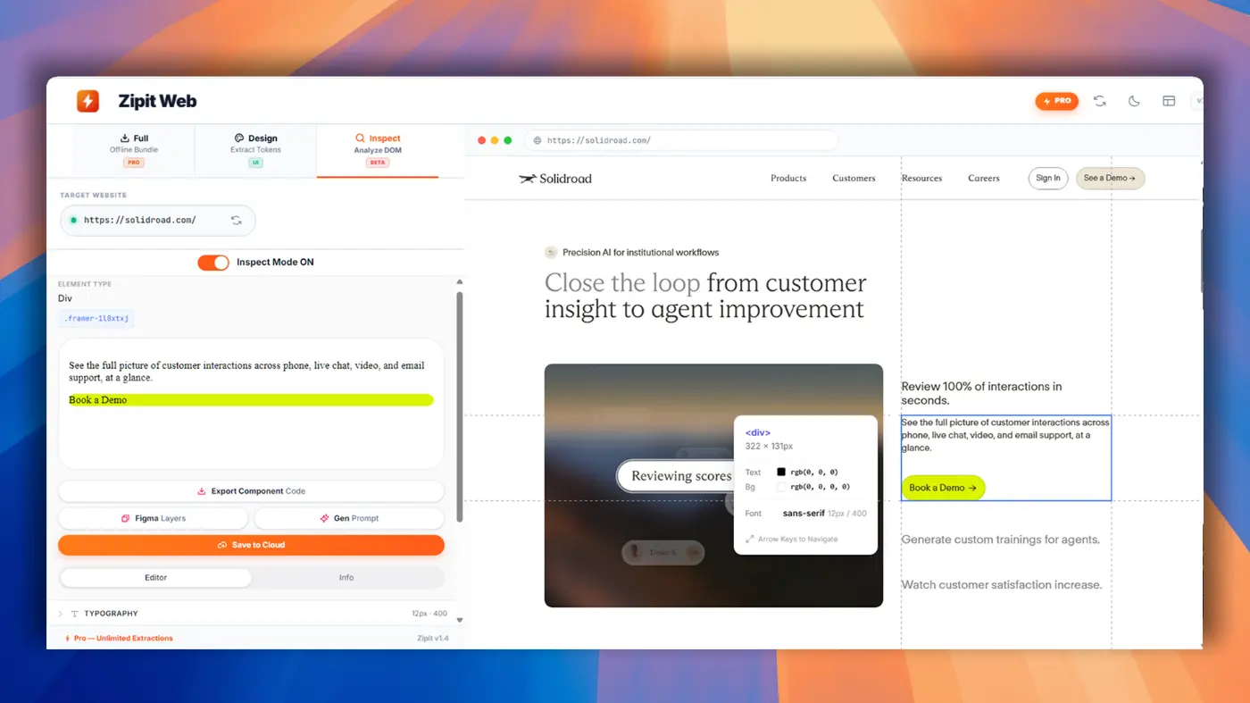 Zipit Web - Screenshot 5