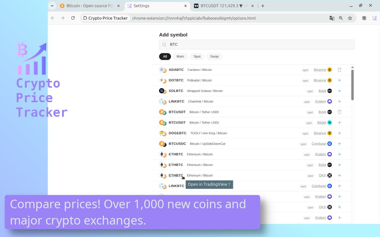 Crypto Price & Pnl Tracker - Screenshot 2