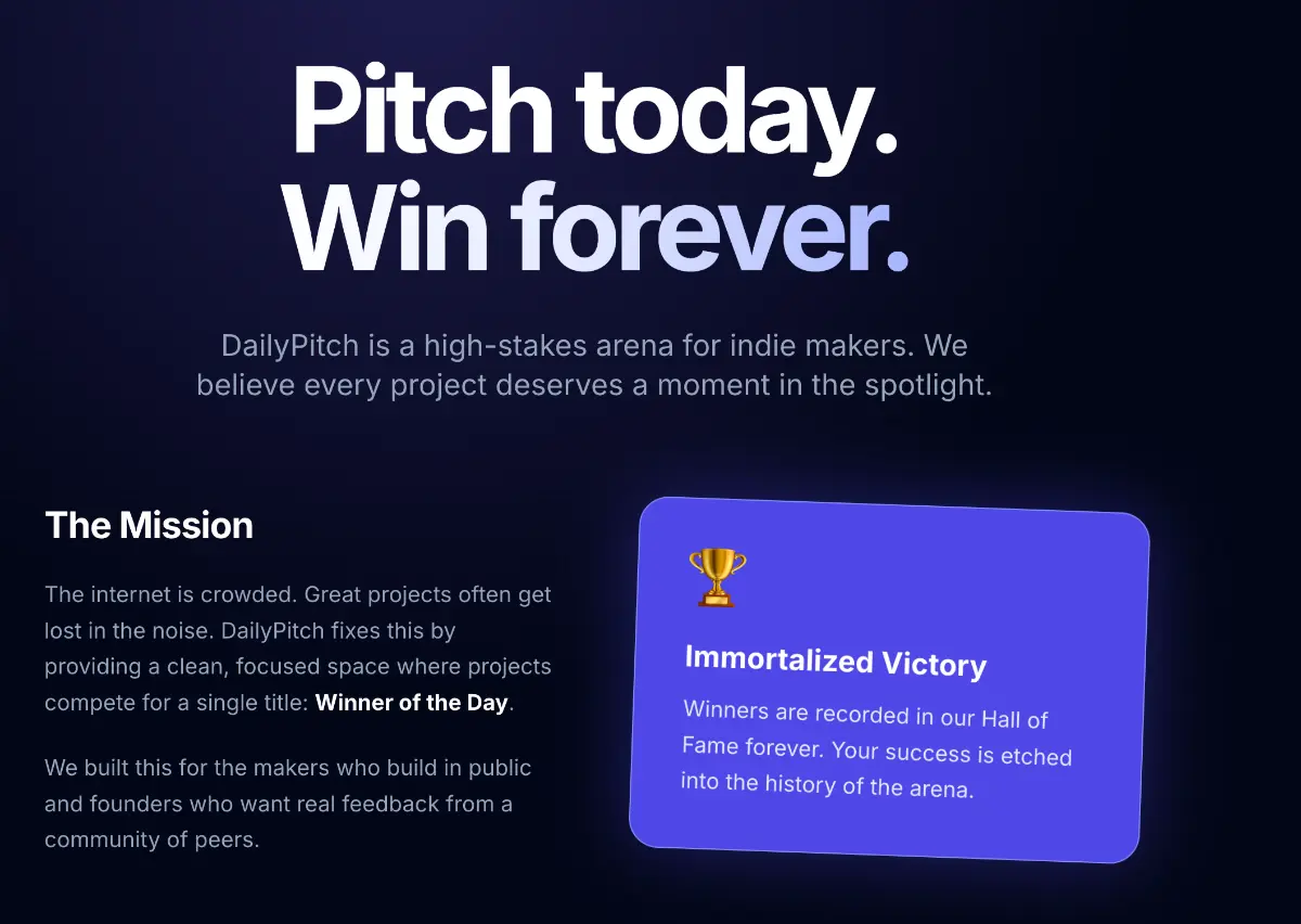 DailyPitch - Screenshot 1