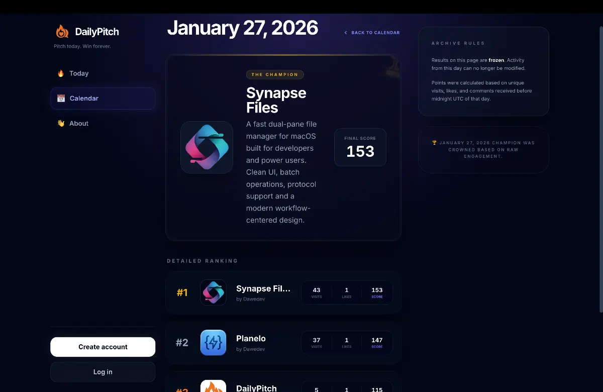 DailyPitch - Screenshot 2