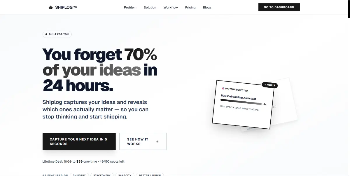 Shiplog - Screenshot 2