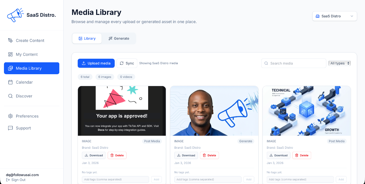 SaaS Distro - Screenshot 4