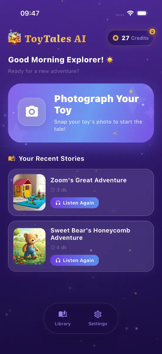 ToyTalesAI: Story Maker - Screenshot 2