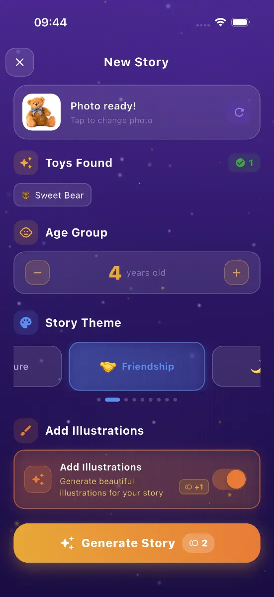 ToyTalesAI: Story Maker - Screenshot 4