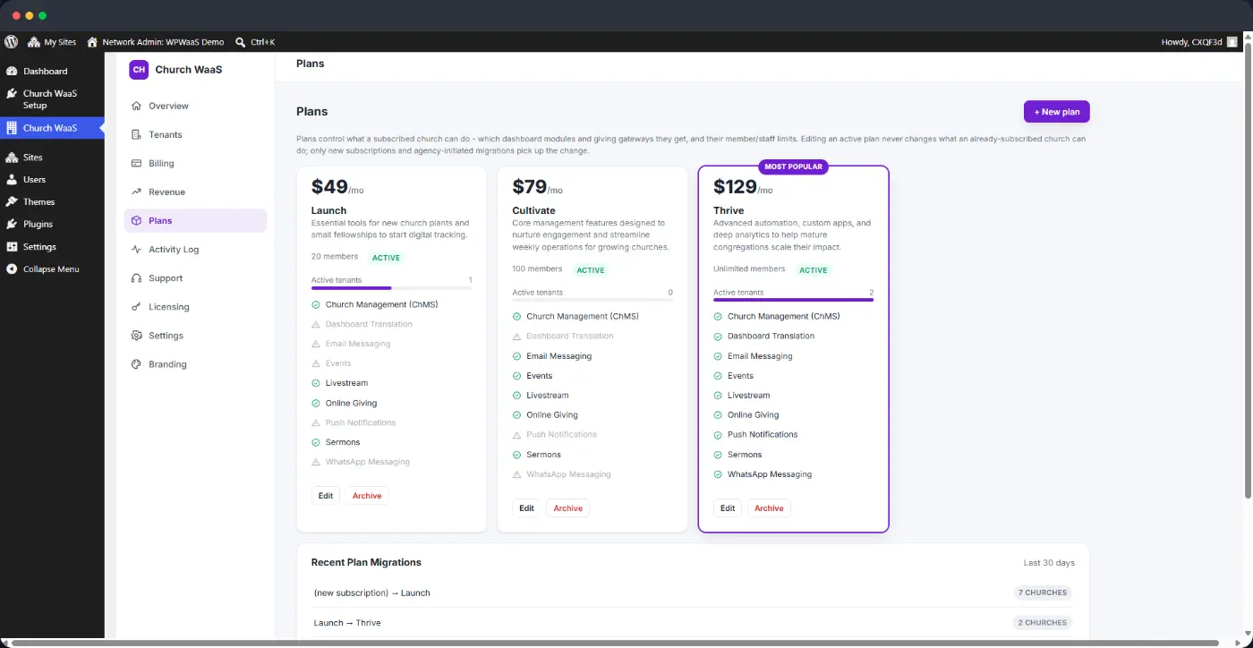 WPWaaS - Screenshot 4