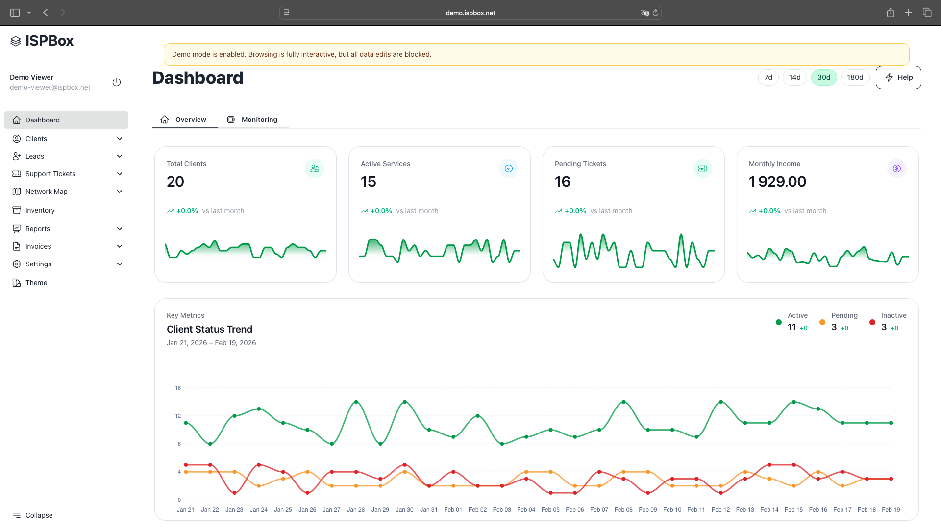 ISPBox - Screenshot 1
