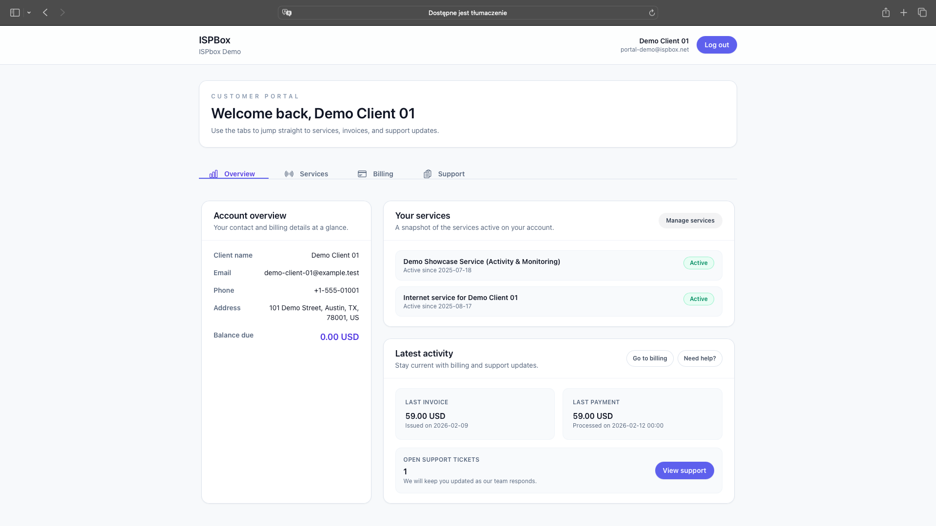 ISPBox - Screenshot 3