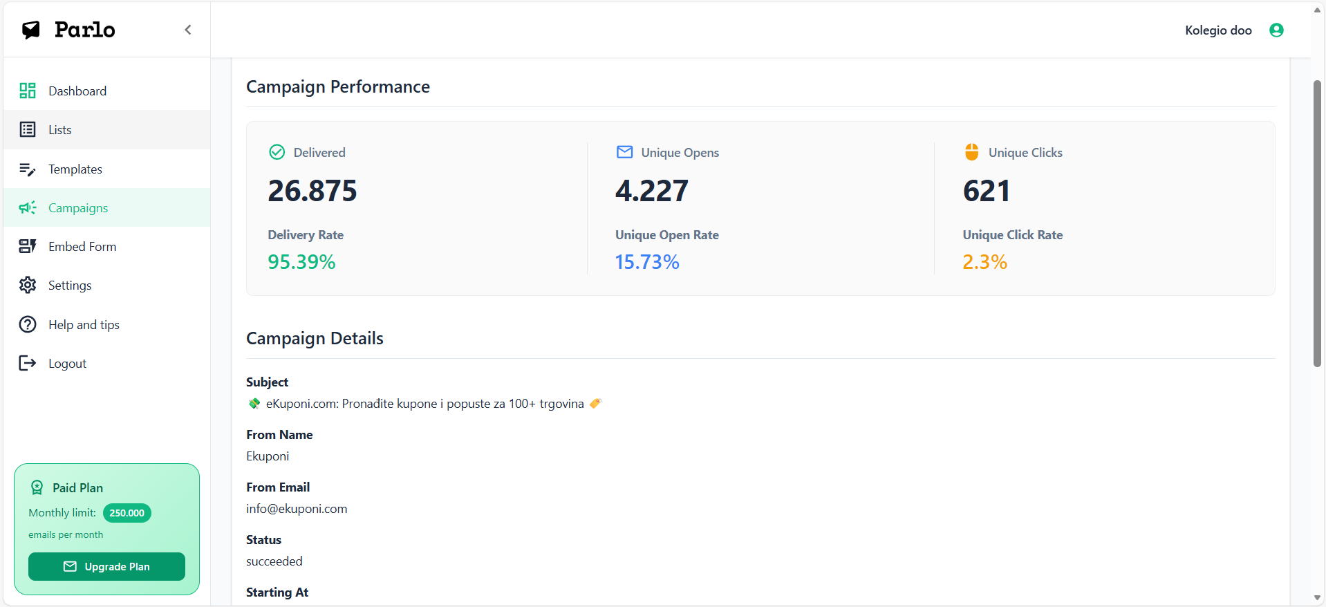 Parlo - Screenshot 1