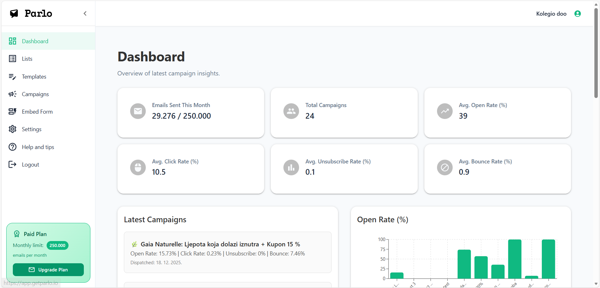 Parlo - Screenshot 2