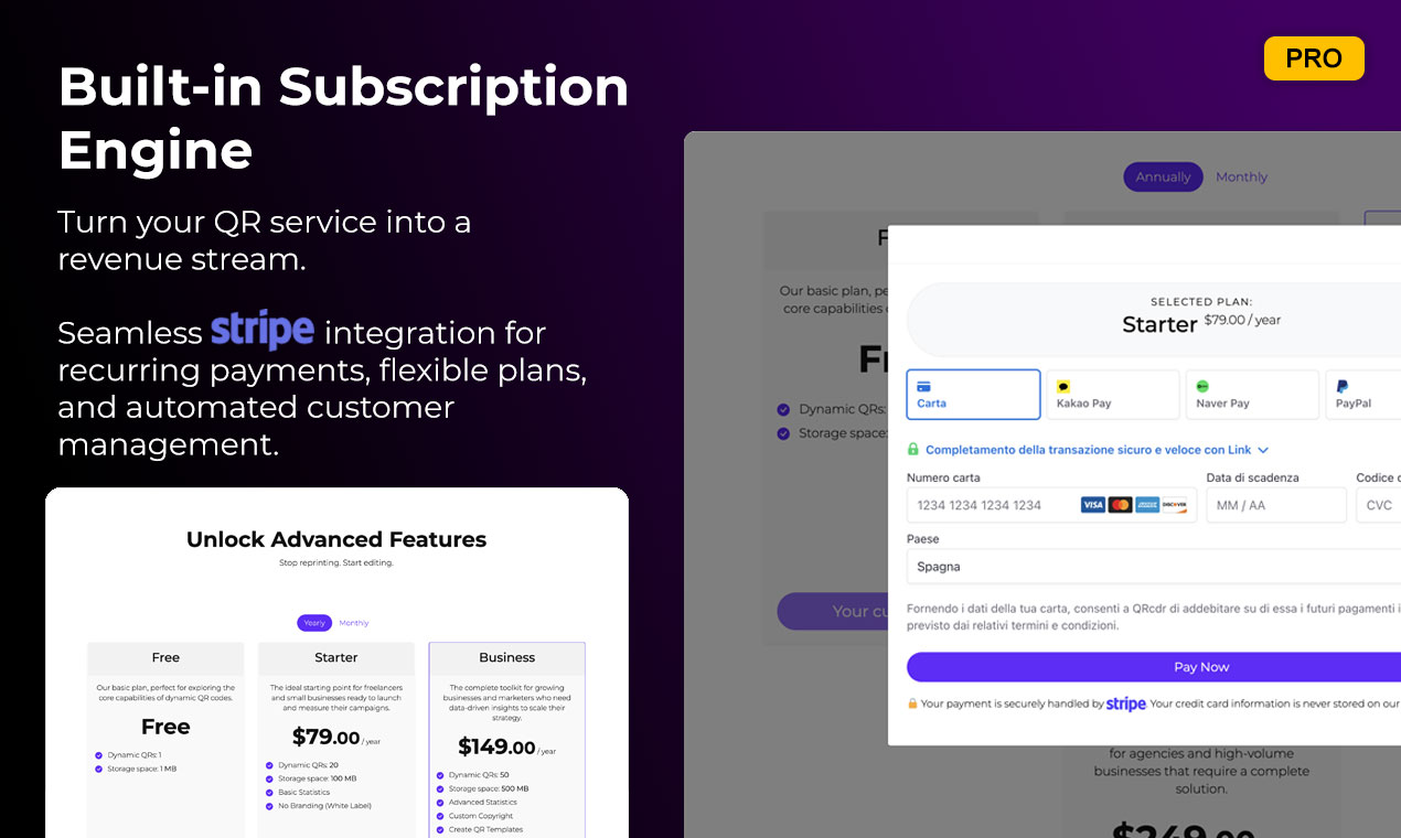 QRcdr - The All-in-One WP QR code SaaS - Screenshot 4
