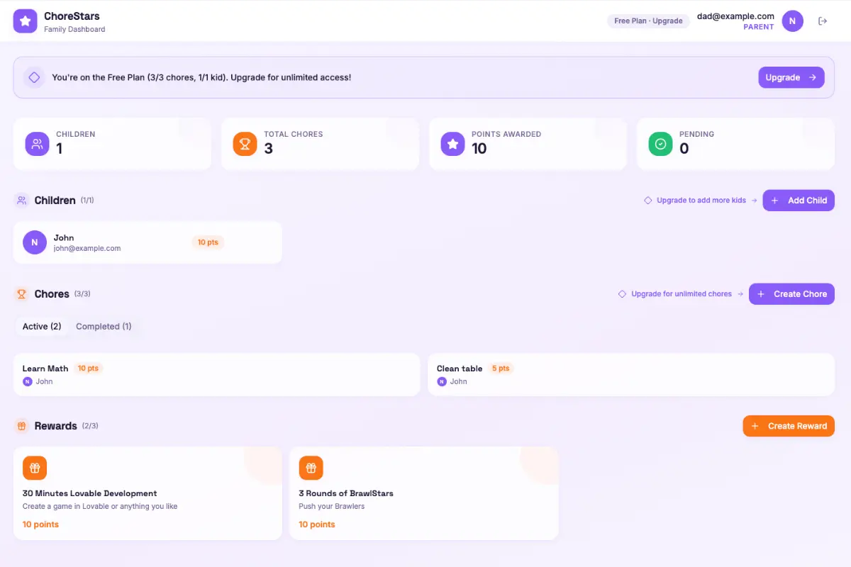 ChoreStars - Screenshot 2