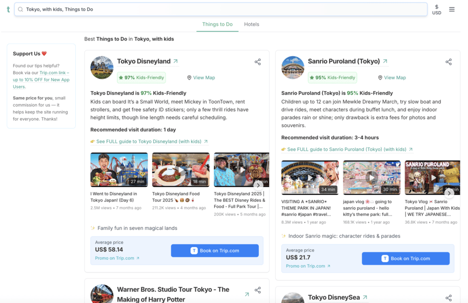 TravelToWith - Screenshot 1
