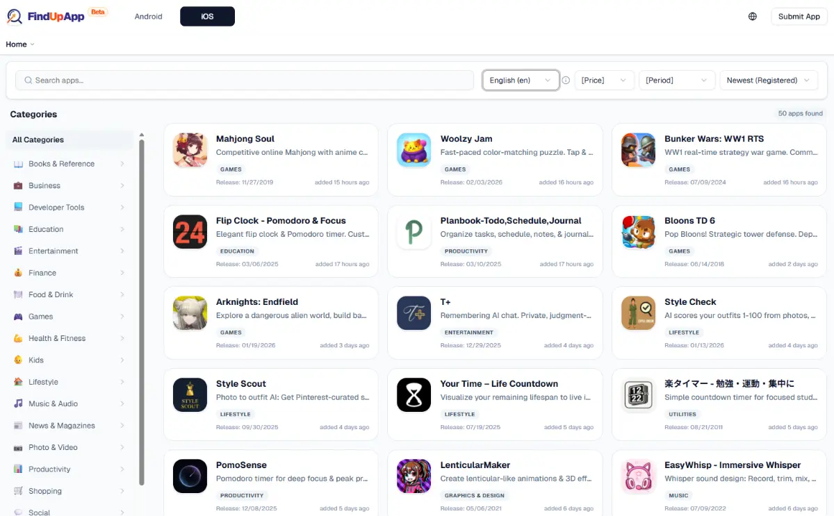 FindUpApp - Screenshot 2