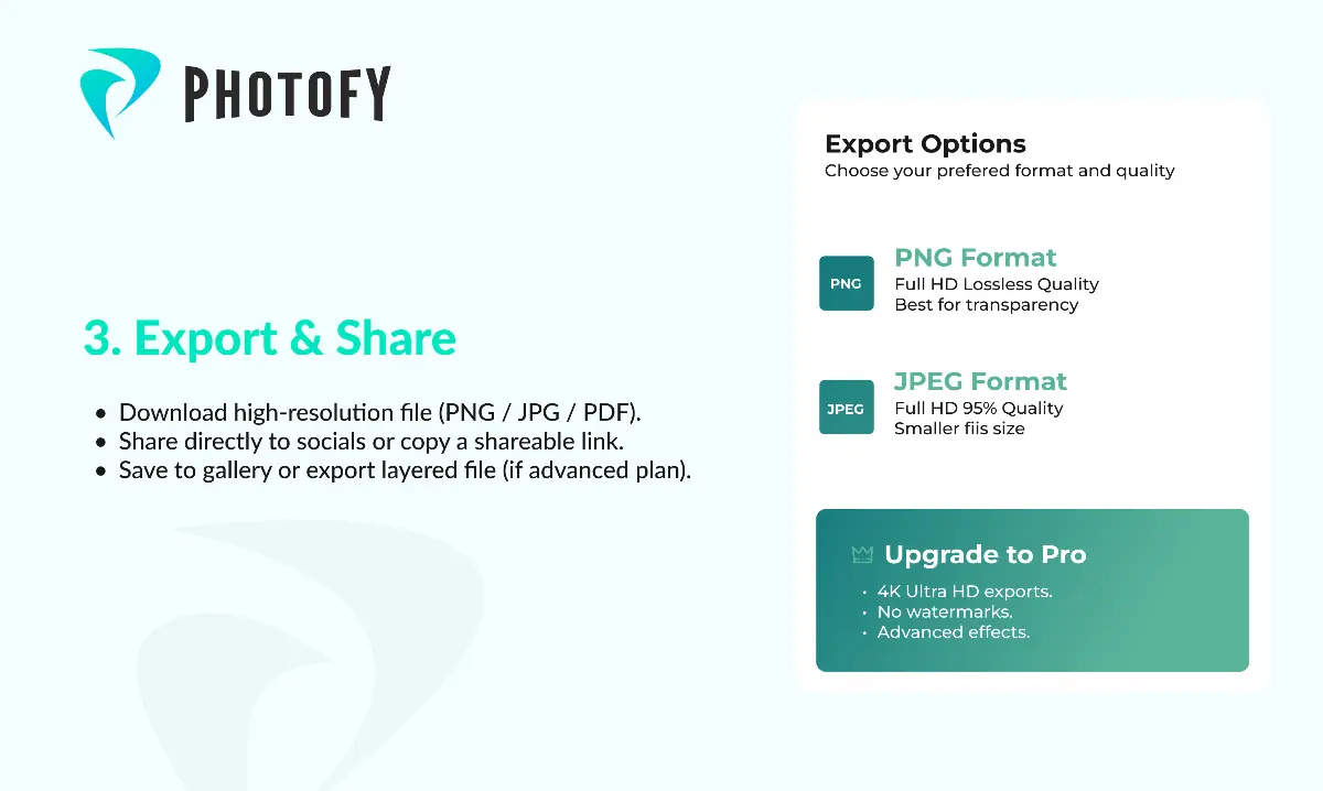 Photofy - Screenshot 4