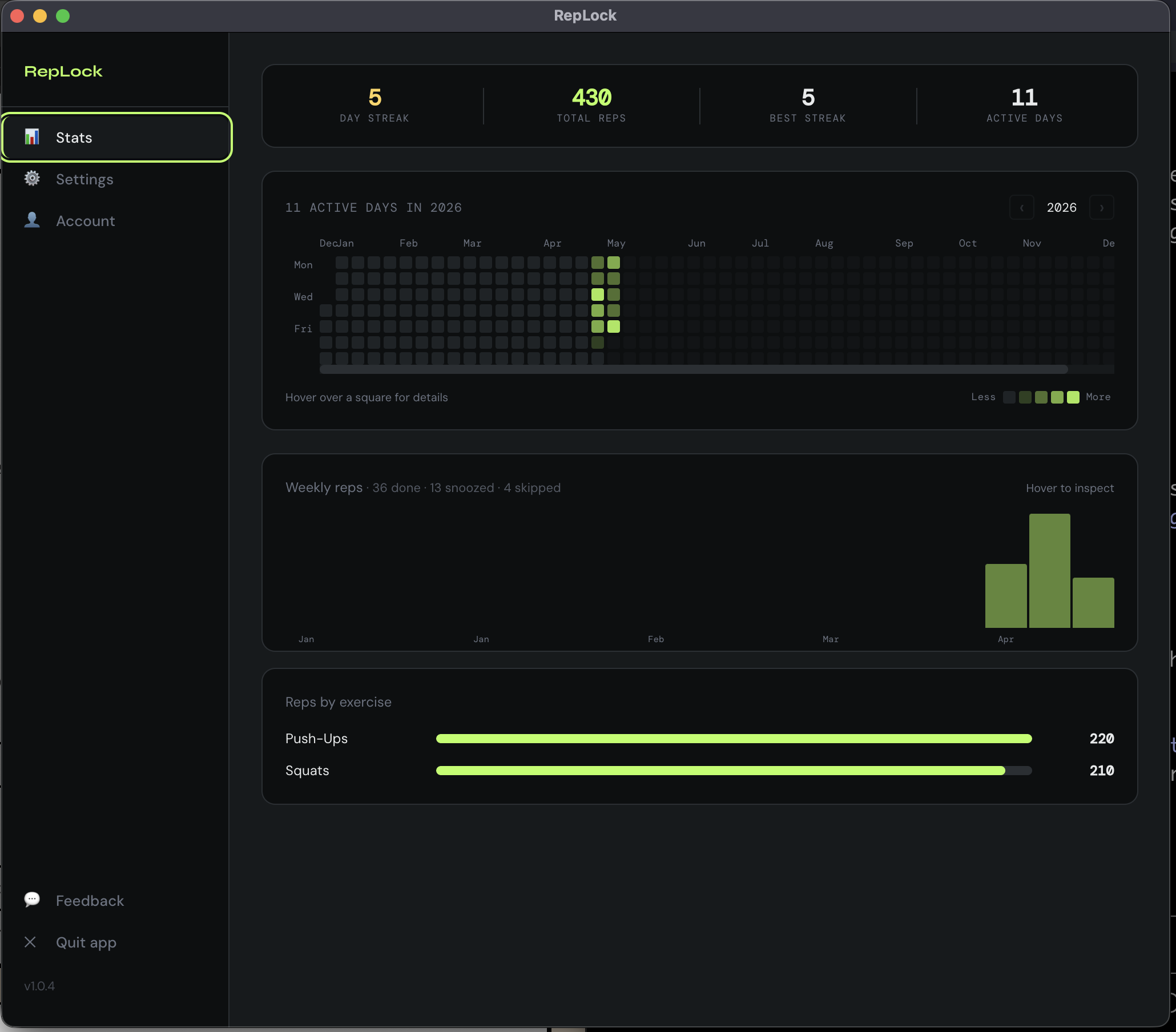 RepLock - Screenshot 2