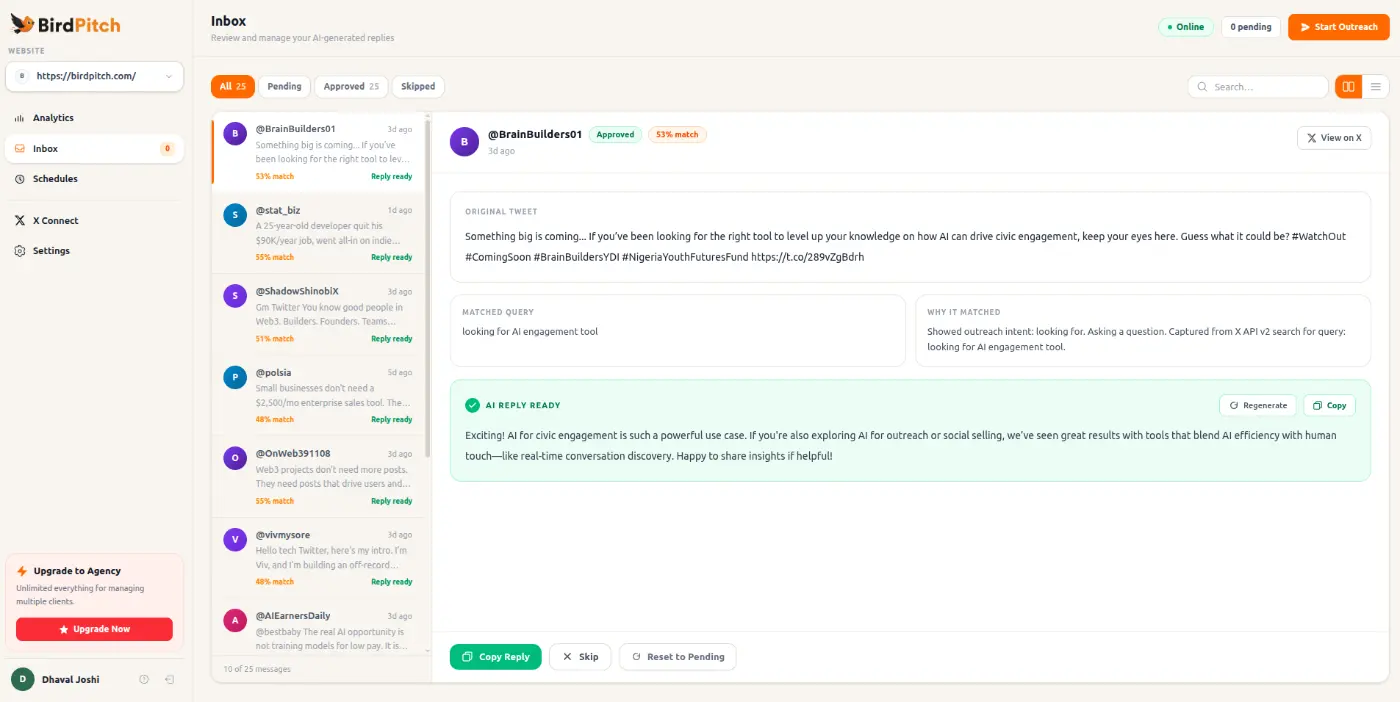 BirdPitch - Screenshot 4