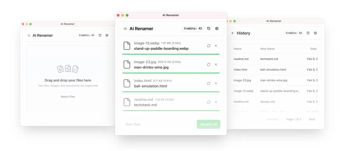 AI Renamer - Screenshot 2