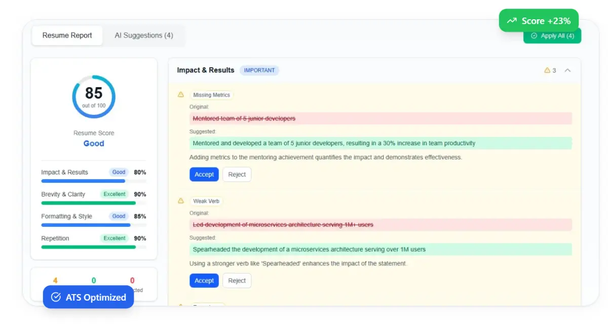 Cvcomp - Screenshot 2