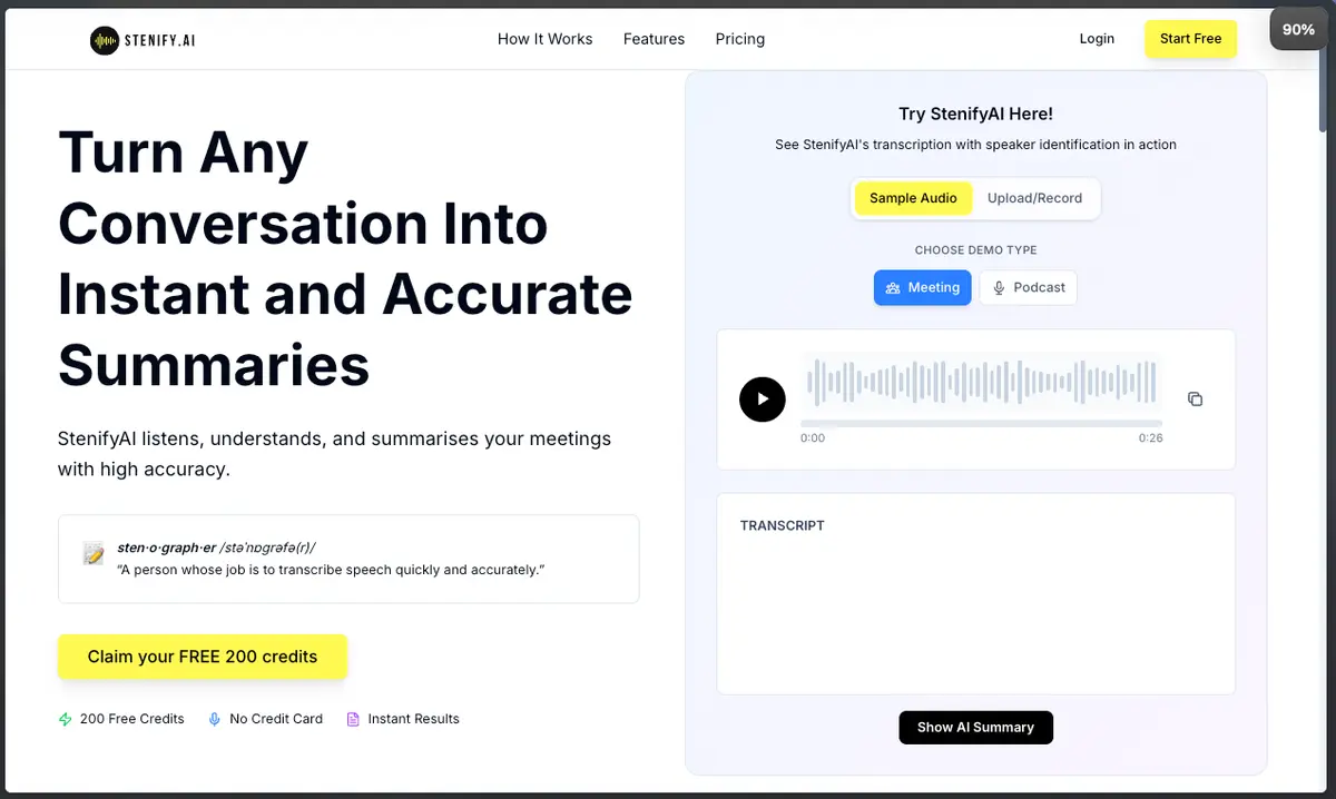 StenifyAI - Screenshot 1