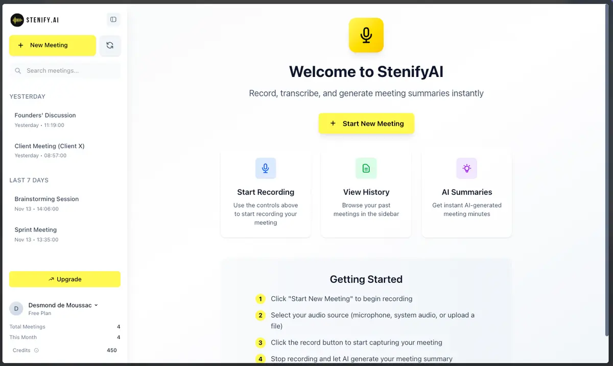 StenifyAI - Screenshot 2