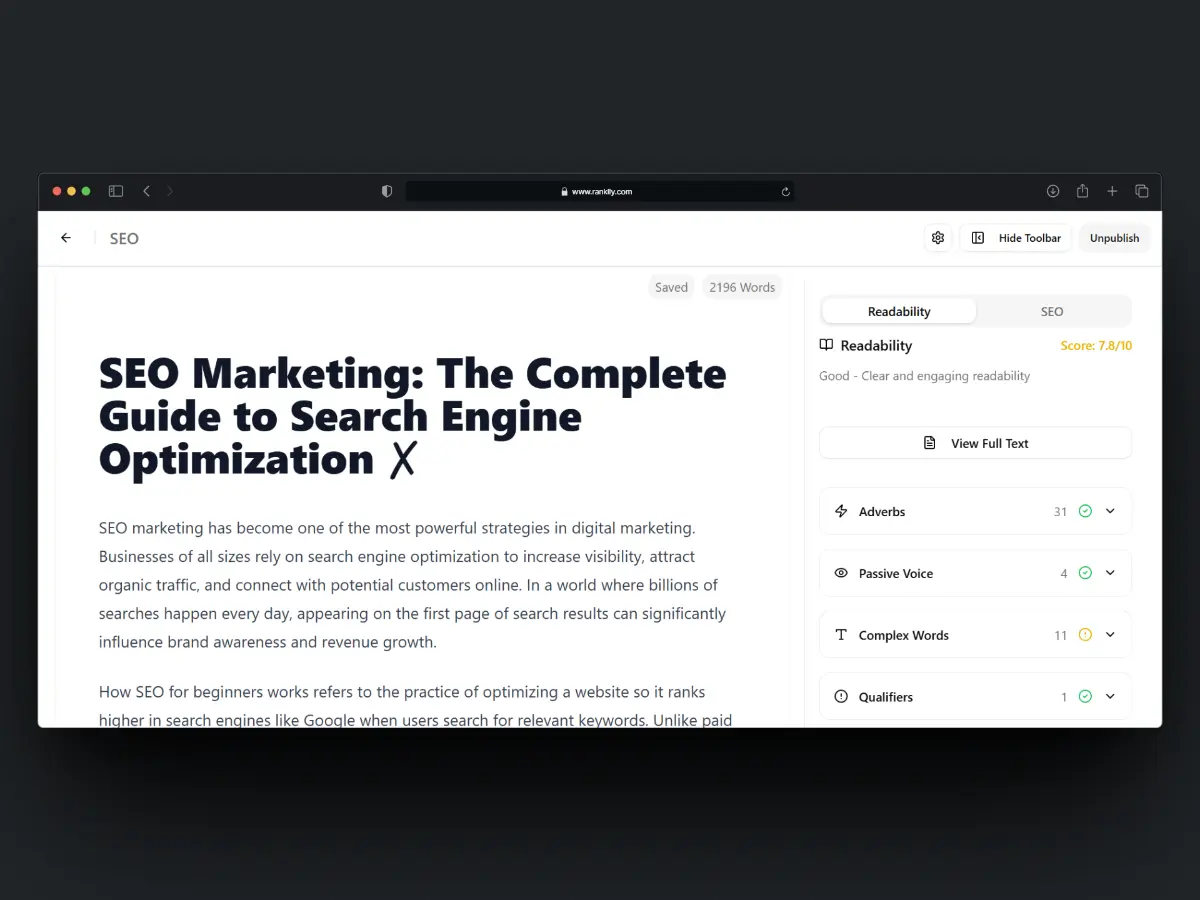 Ranklly - Screenshot 2