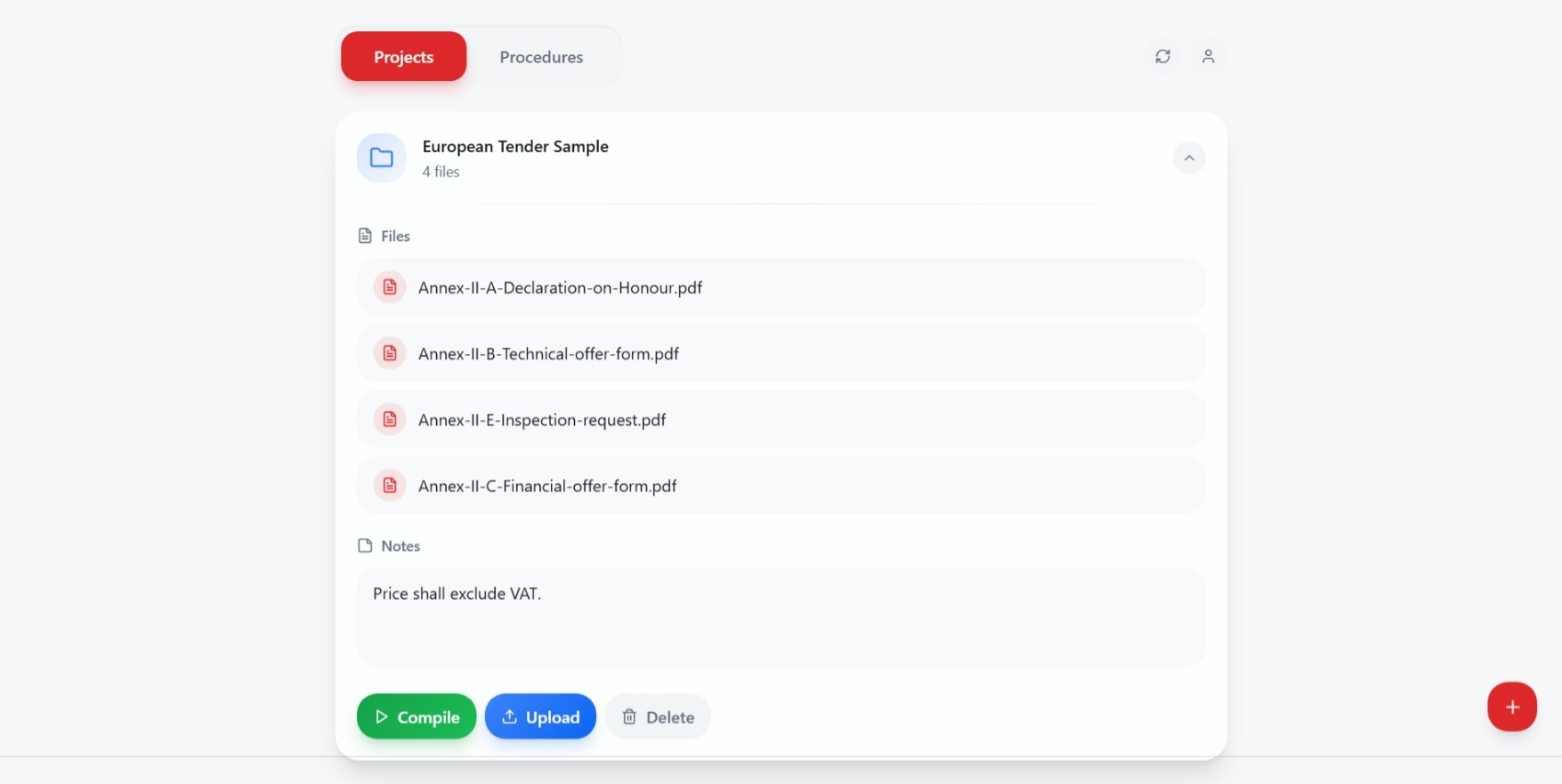 PDF Compiler - Screenshot 2